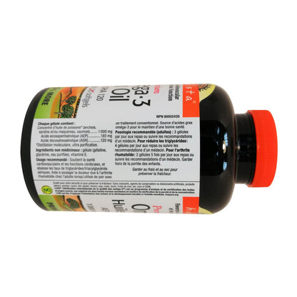 Holista Omega-3 Fish Oil 1000mg (150 softgels) (25% Bonus)3
