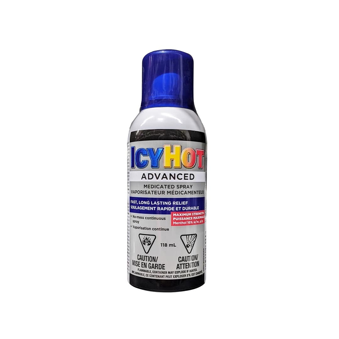 Icy Hot Advanced Medicated Spray (118 mL)