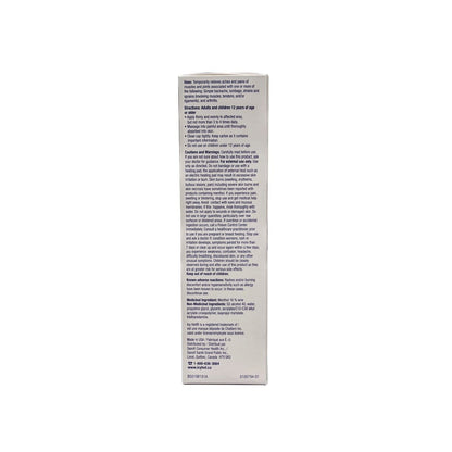 Uses, Directions, Cautions, Ingredients for Icy Hot Medicated No Mess Applicator (73 mL) in English