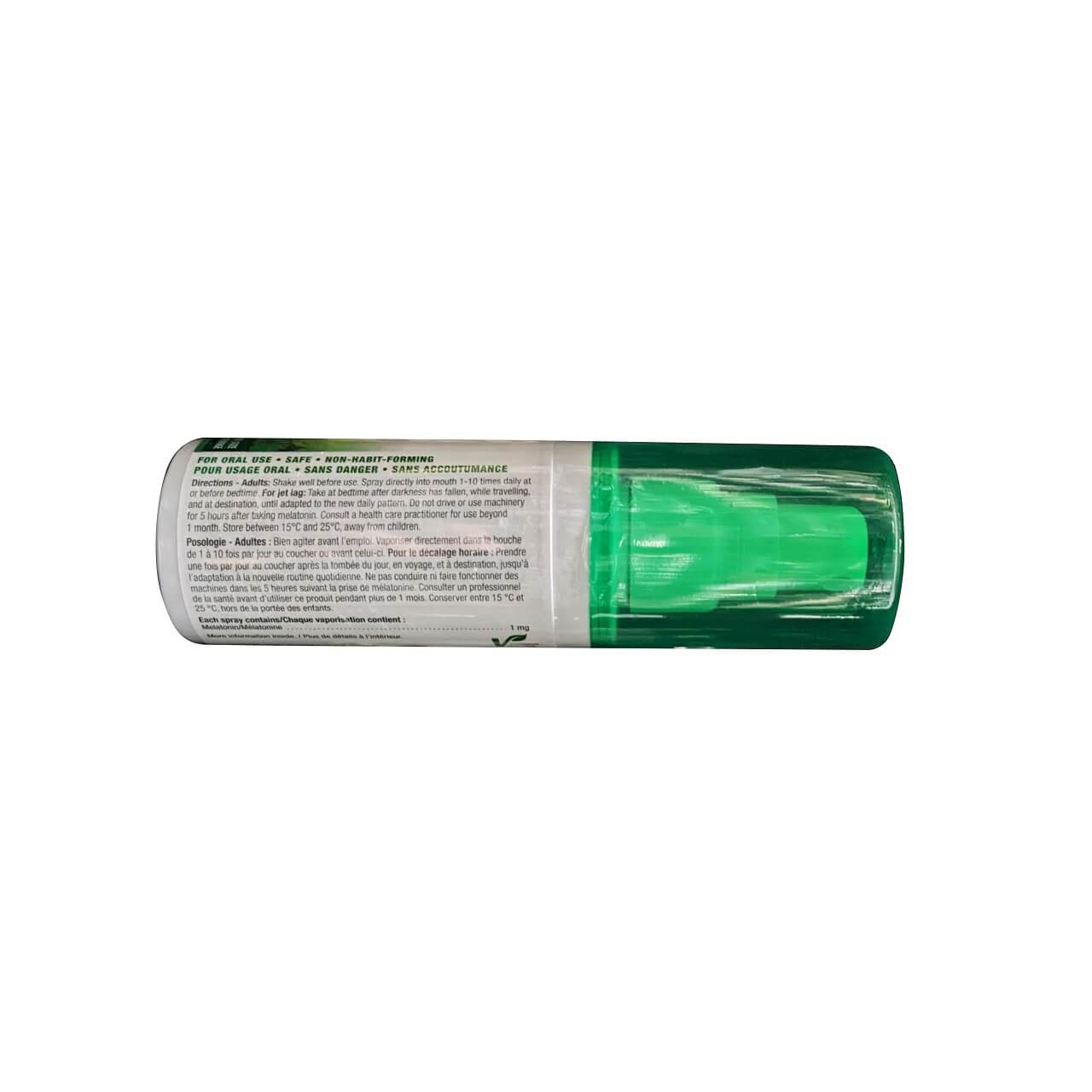 Directions and dosage for Jamieson Melatonin Sleep Spray (58 mL)