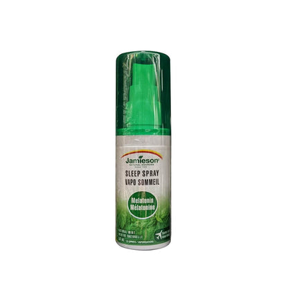 Product label for Jamieson Melatonin Sleep Spray (58 mL)