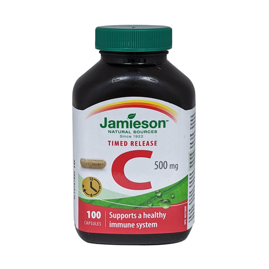 Jamieson Vitamin C 500mg Timed Release (100 capsules)