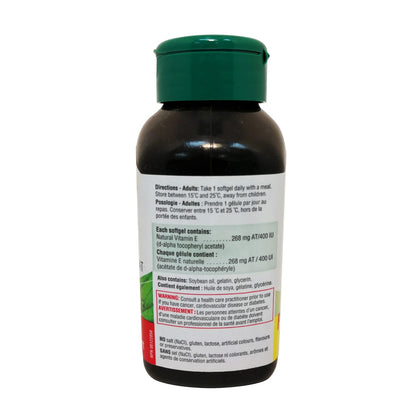 Jamieson Vitamin E 400 IU (120 softgels)