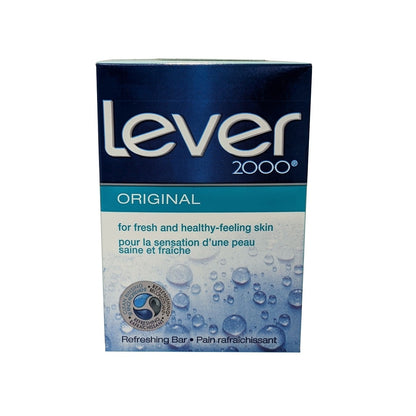 Product label ffor Lever 2000 Original Bar Soap (113 grams)