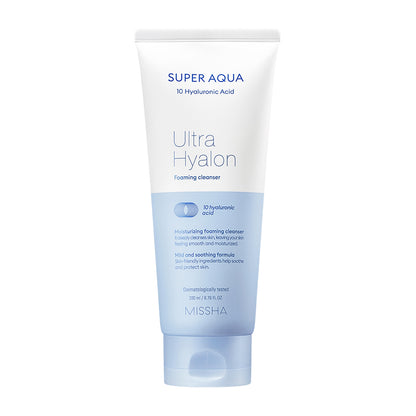 MISSHA Super Aqua Ultra Hyalron Cleansing Foam (200 mL)