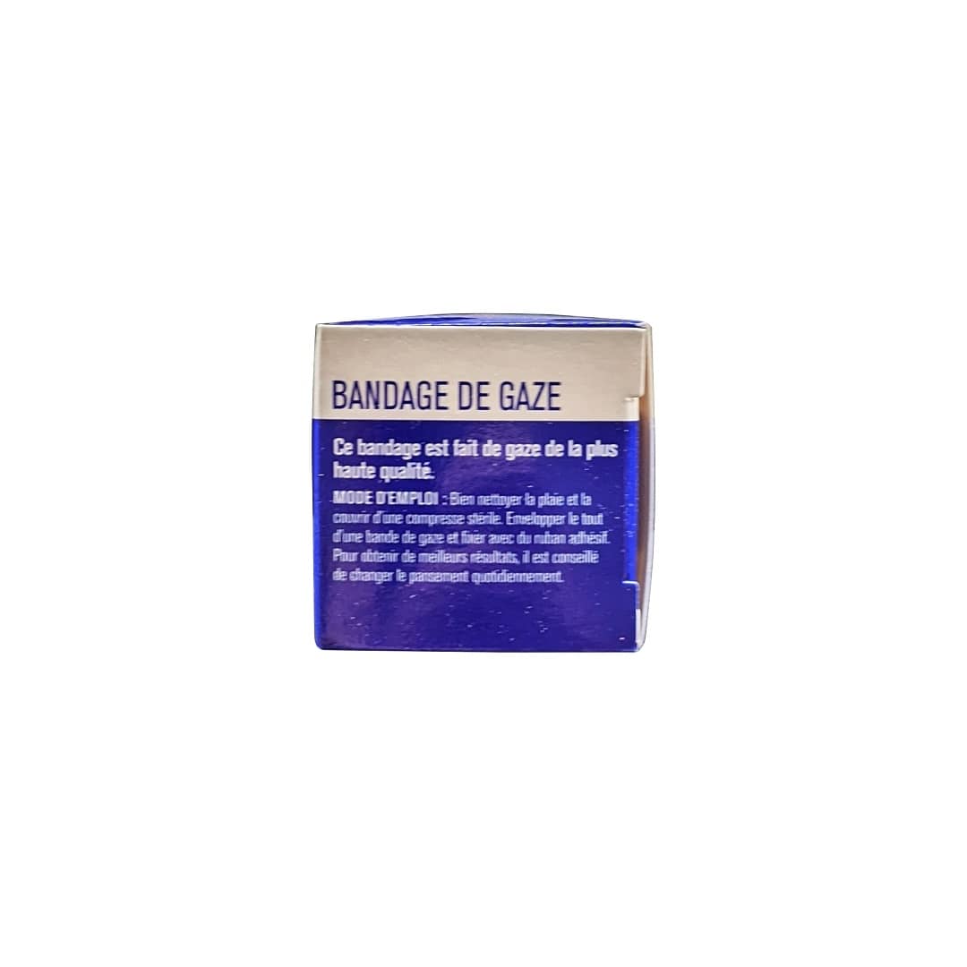 Directions for Mansfield First Aid Gauze Bandage (10.2 cm x 9.14 m) in French