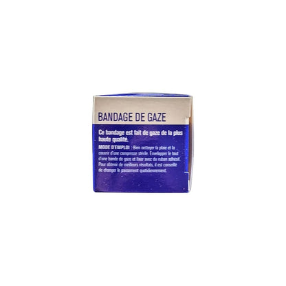 Directions for Mansfield First Aid Gauze Bandage (10.2 cm x 9.14 m) in French