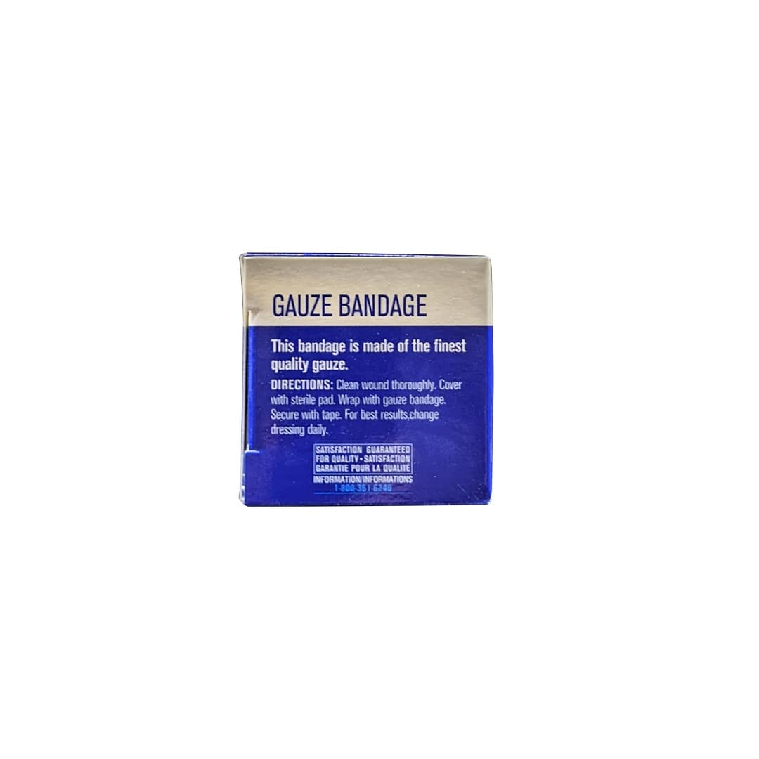 Directions for Mansfield First Aid Gauze Bandage (7.6 cm x 9.14 m) in English