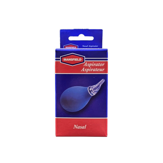 Product label for Mansfield Nasal Aspirator