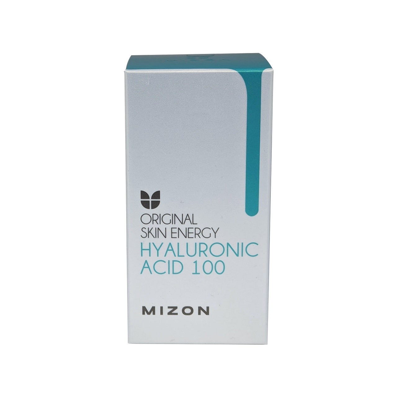 Product label for Mizon Hyaluronic Acid 100 Facial Serum