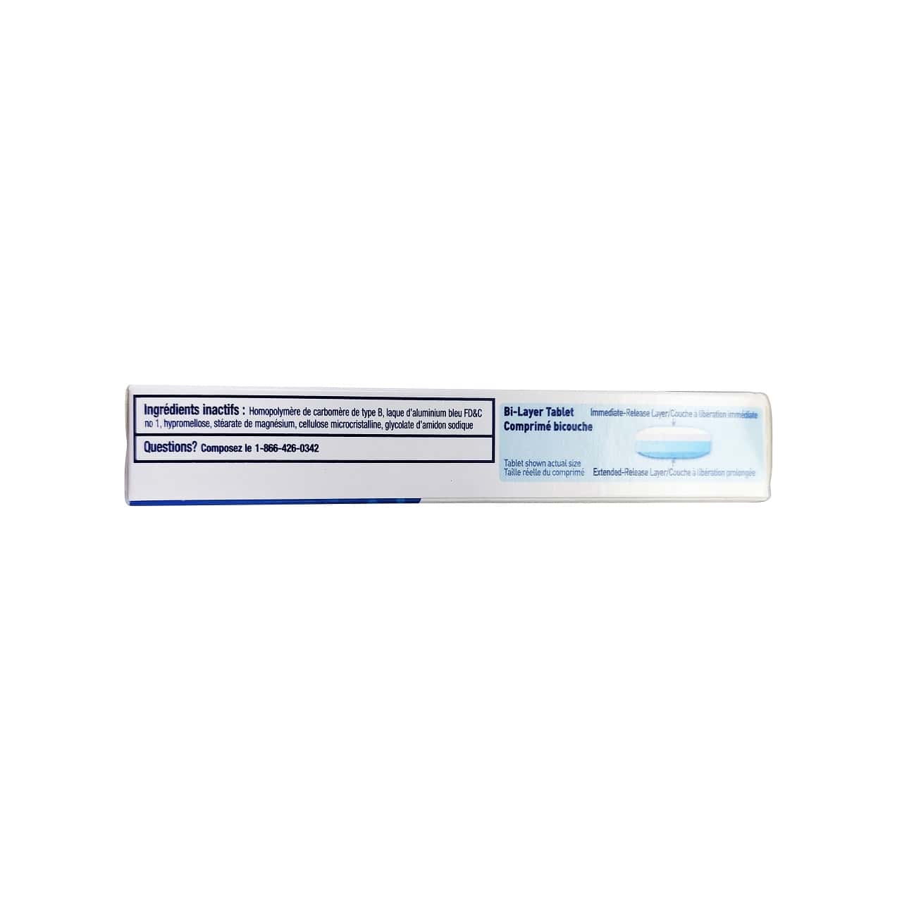 Ingredients for Mucinex Expectorant Tablets for Chest Congestion Guaifenesin 600mg (40 tablets)