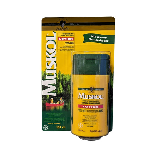 Product package for Muskol Insect Repellent Lotion (100 mL)