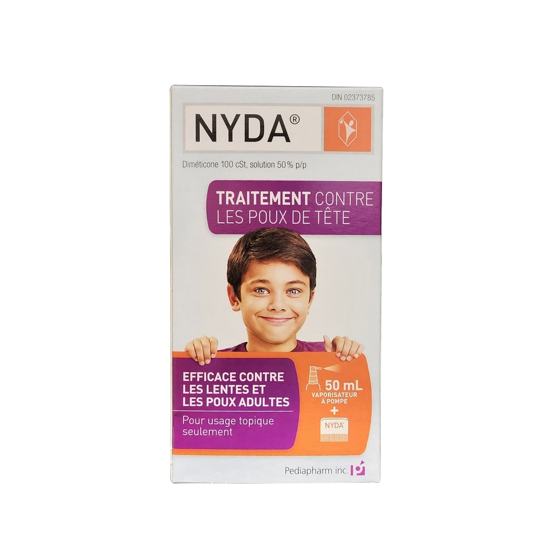 NYDA Head Lice Treatment Dimeticone 100 cSt Solution 50% w/w (50 mL)
