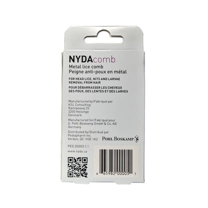 Description for NYDAcomb Metal Lice Comb