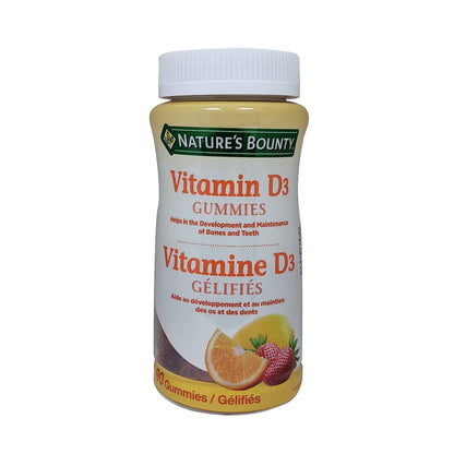 Nature's Bounty Vitamin D3 (90 gummies)