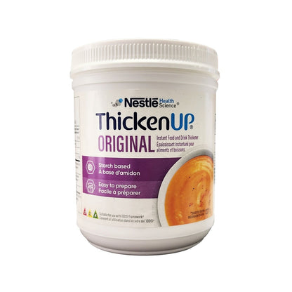 Product label for Nestle ThickenUP Original (227 grams)