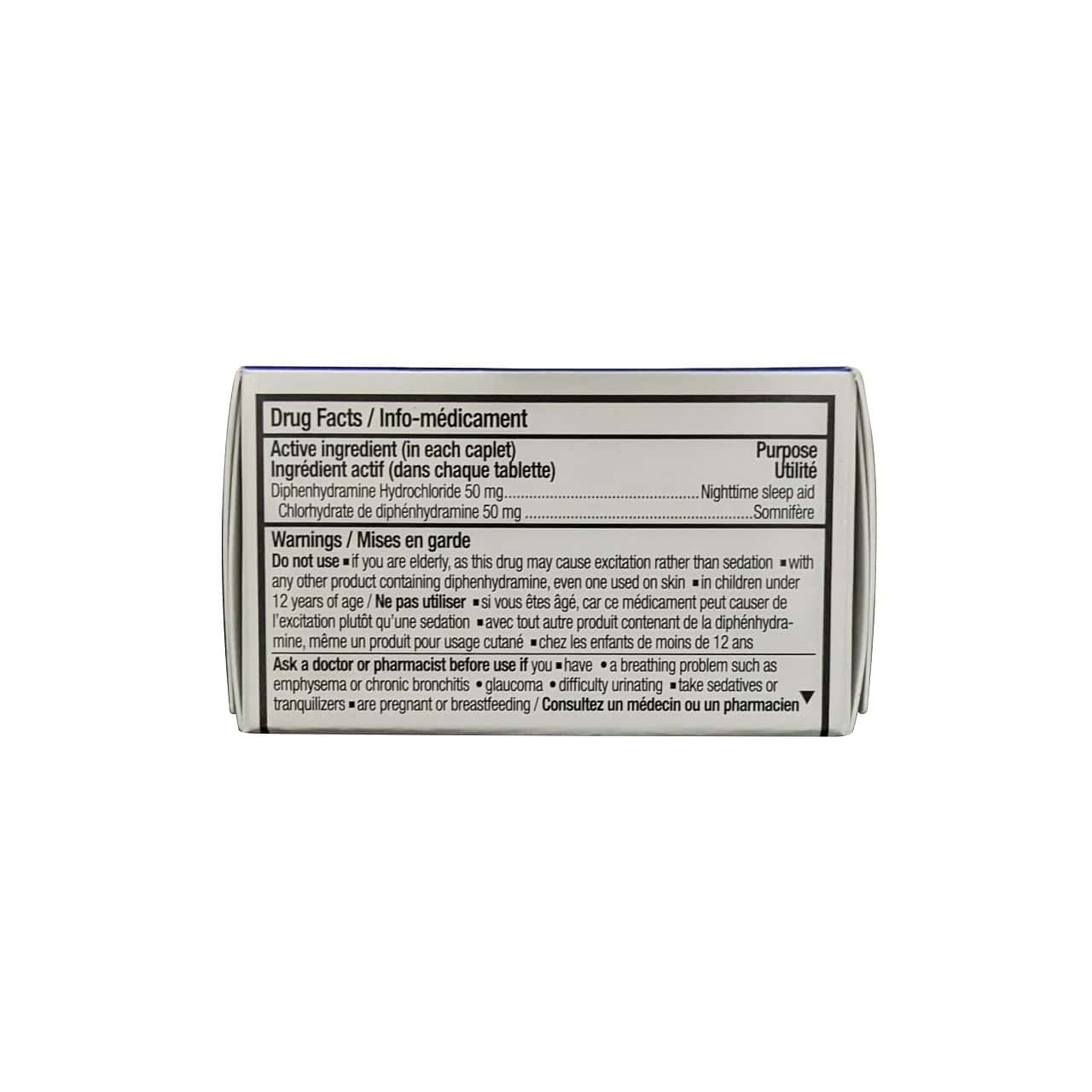 Nytol Extra Strength Caplets Diphenhydramine Hydrochloride 50 mg (20 c ...