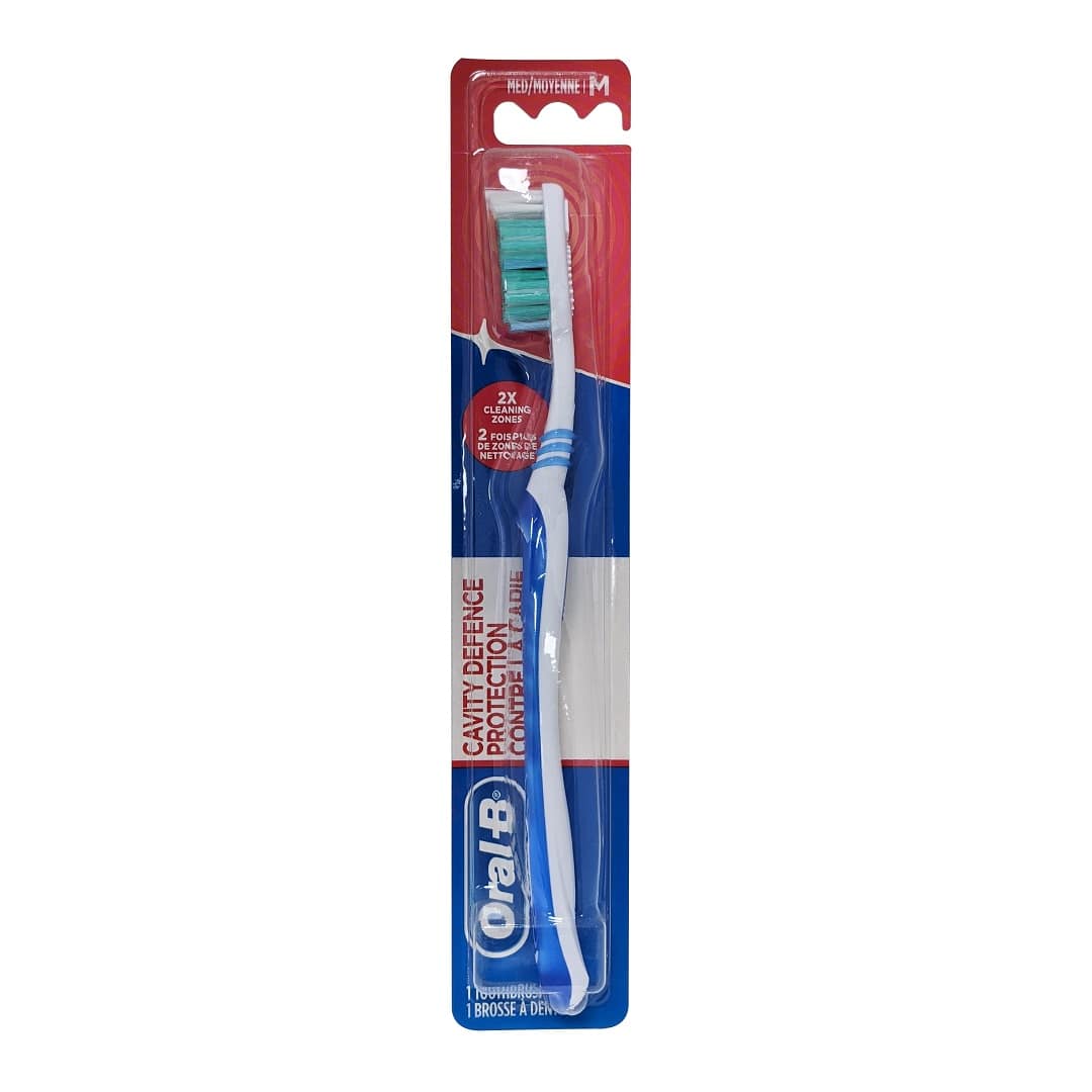 Oral-B Cavity Defense Protection Toothbrush Medium Bristles Blue