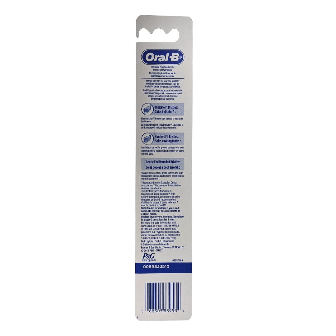 Product details for Oral-B Indicator Contour Clean Toothbrush Soft Bristles