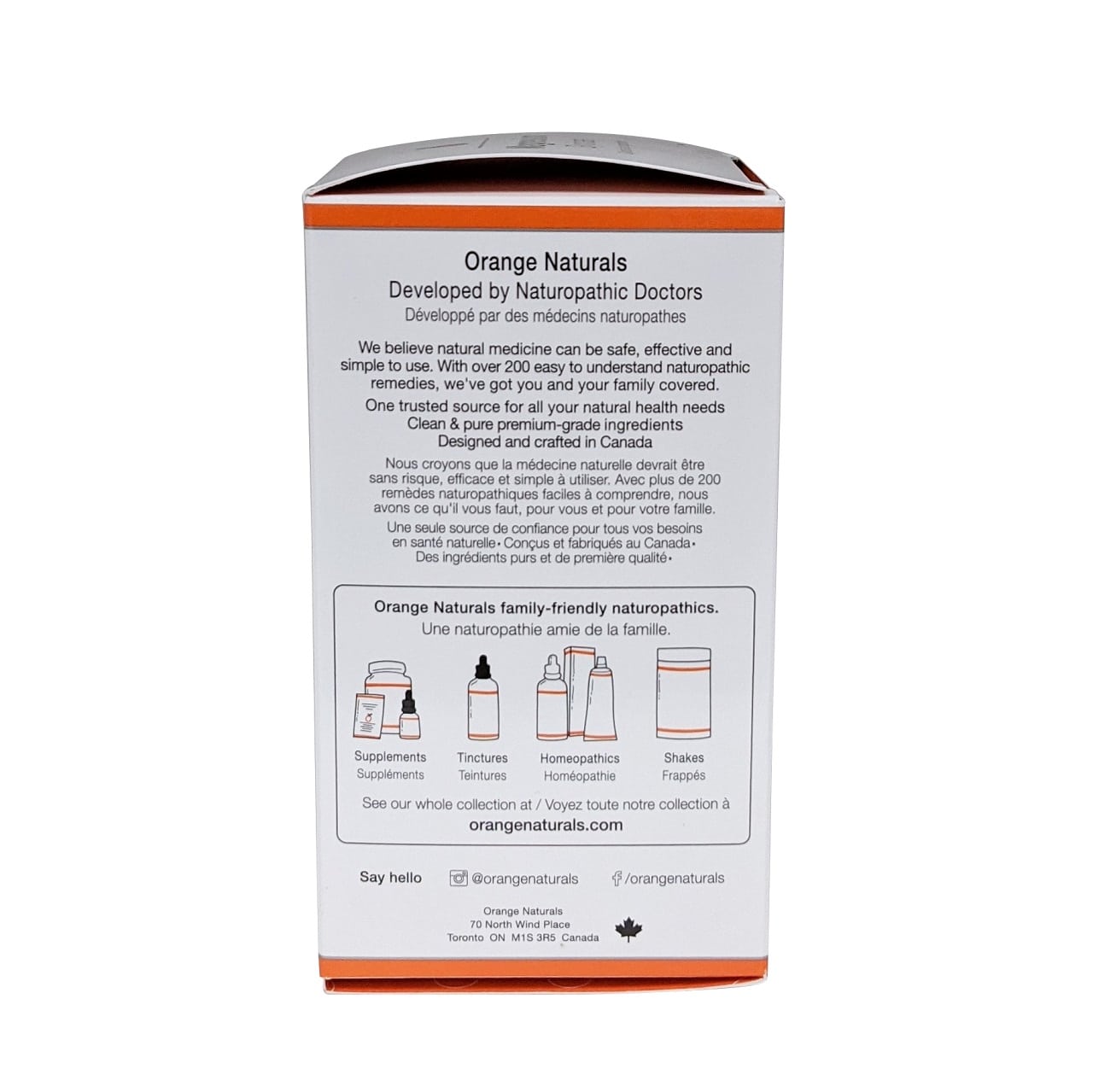 About Orange Naturals on Orange Naturals Magnesium Glycinate 200 mg (90 capsules)