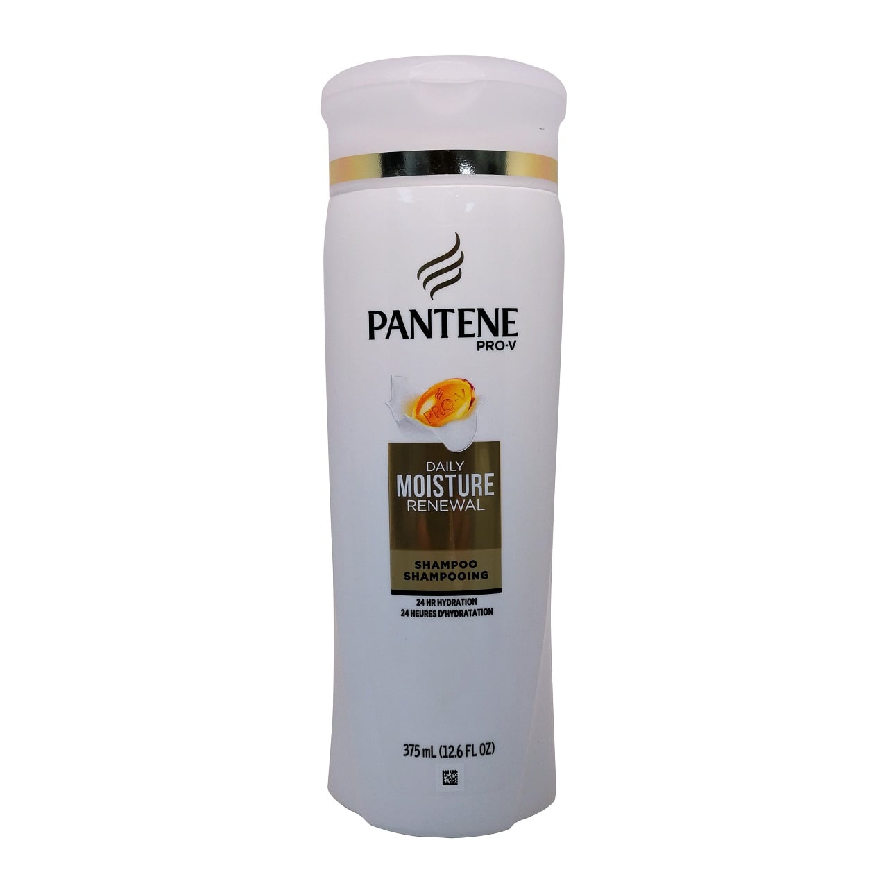 Product label for Pantene Pro-V Daily Moisture Renewal Shampoo (375 mL)