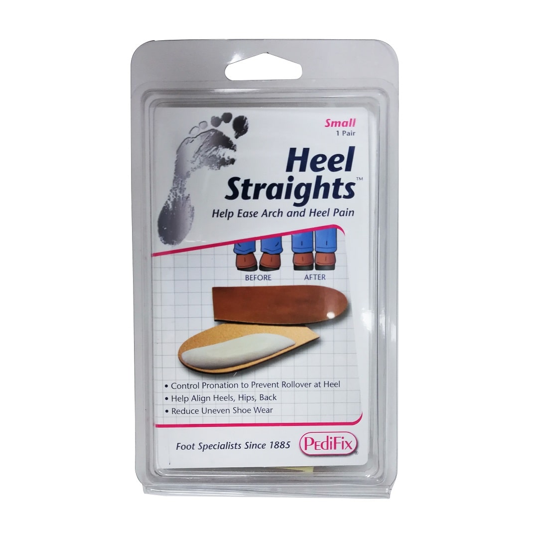 Product label for PediFix Heel Straights (small)