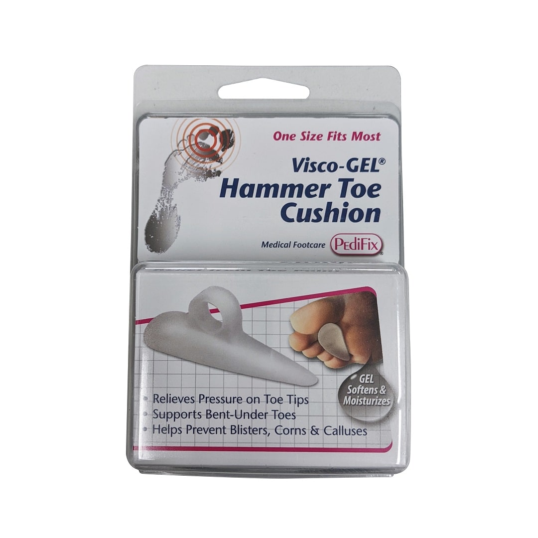 Product label for PediFix Visco-Gel Hammer Toe Cushion