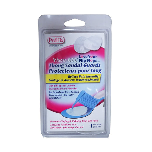 Product label for PediFix Visco-Gel Thong Sandal Guards