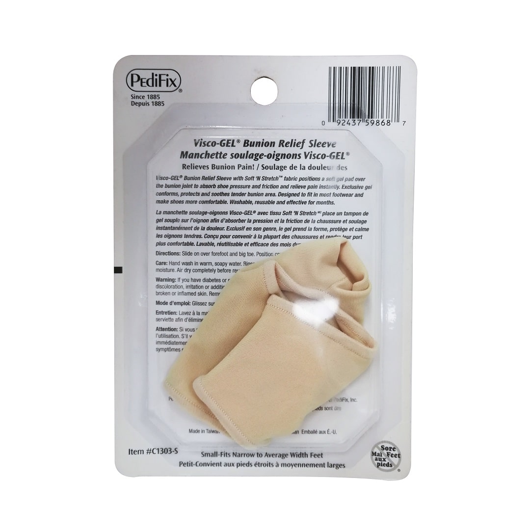 Product image for PediFix Visco-Gel Bunion Relief Sleeve (Small)
