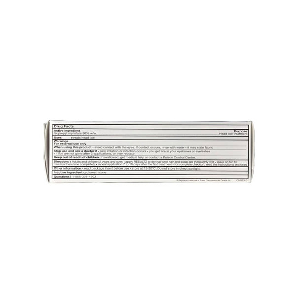 Resultz Isopropyl Myristate Rinse Head Lice Treatment (120 mL ...