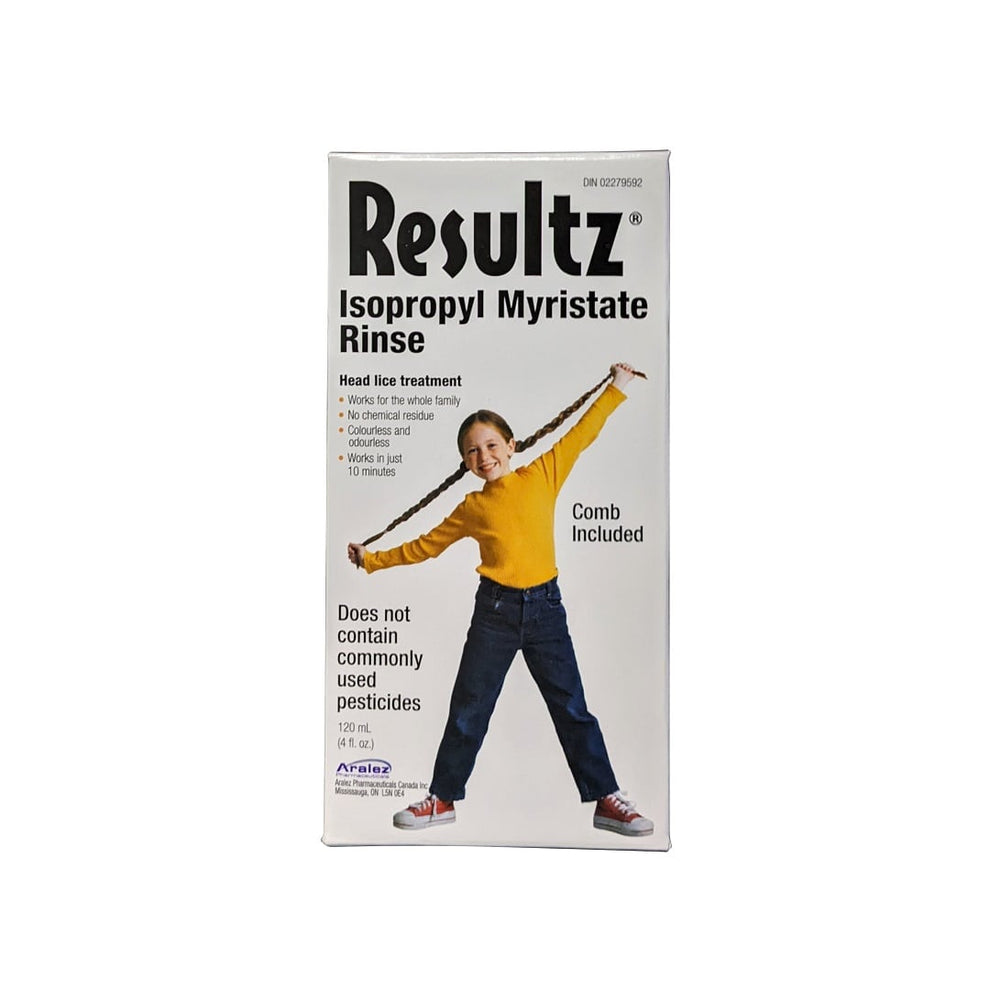 Resultz Isopropyl Myristate Rinse Head Lice Treatment (120 mL