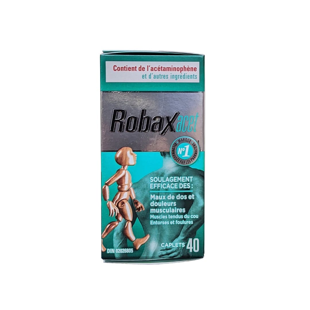 Robax Robaxacet for Back & Muscle (40 Caplets) – beyondRx.ca (by 99 ...