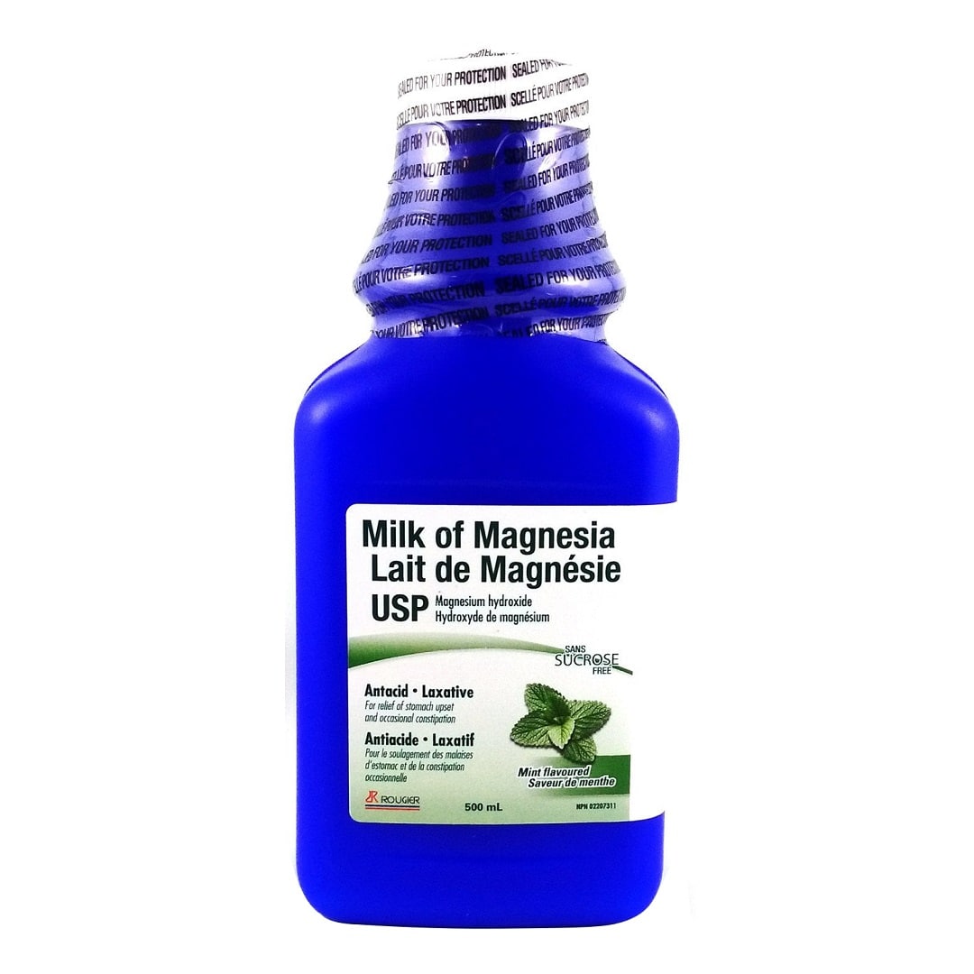 Rougier Pharma Milk of Magnesia Laxative Mint Flavour (500mL)