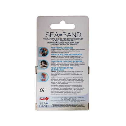 Description of product for Sea-Band Wristbands Adult (1 pair)