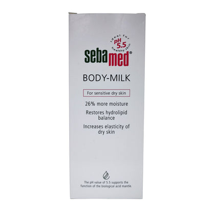 Product label for Sebamed Body-Milk