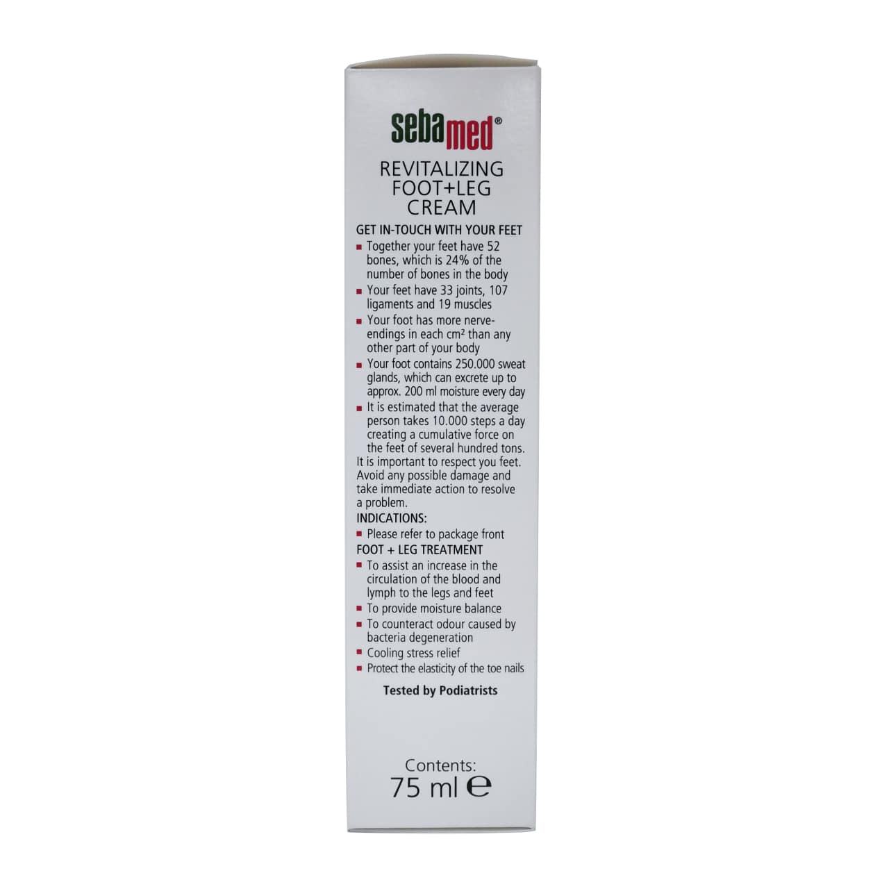 Product details and information for Sebamed Revitalizing Foot and Leg Cream