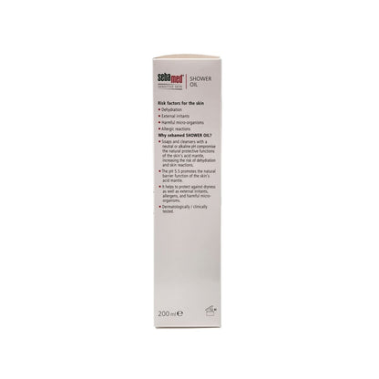 Description for Sebamed Shower Oil for Sensitive Normal to Dry Skin (200 mL)