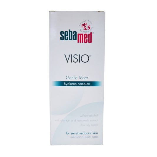 Product label for Sebamed Visio Gentle Toner