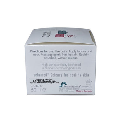 Directions for Sebamed Visio Hydrating Cream
