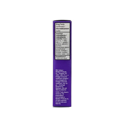 Ingredients for Sleep-eze Extra Strength Diphenhydramine Hydrochloride 50 mg Gel Capsules (20 softgels)