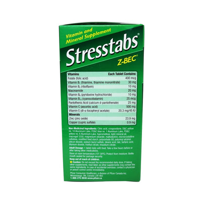 Stresstabs B-Complex Vitamins Z-BEC (60 tablets)