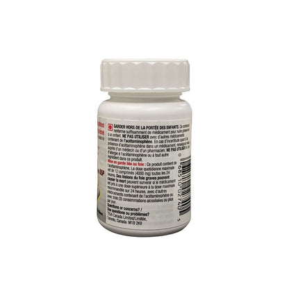 Warnings for Teva Acetaminophen Regular Strength 325 mg (100 caplets) in French
