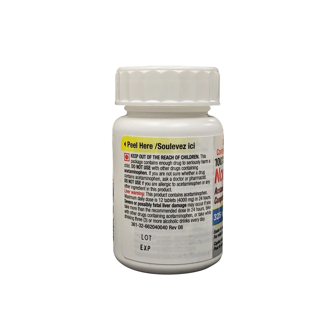 Warnings for Teva Acetaminophen Regular Strength 325 mg (100 caplets) in English