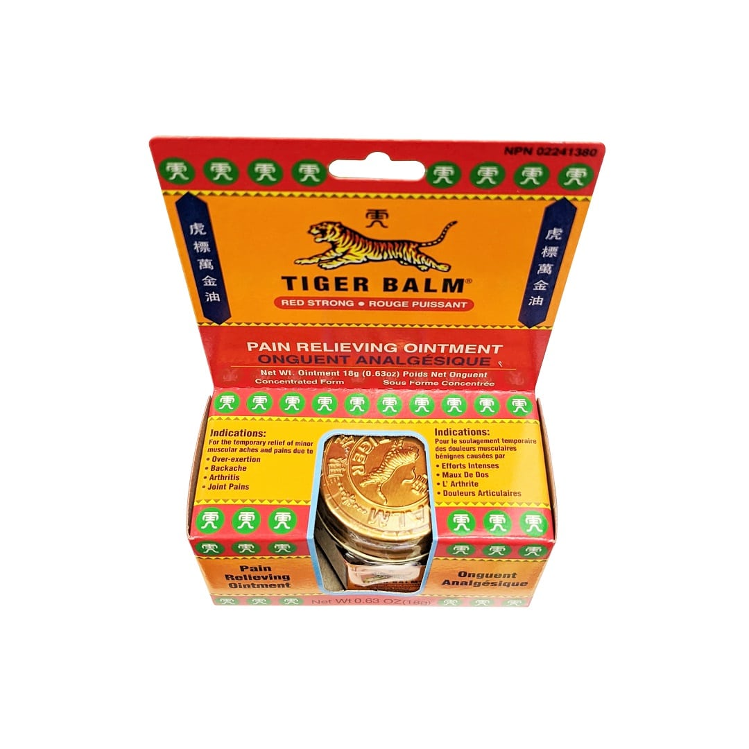 Indications for Tiger Balm Red Strong Pain Relieving Ointment (18 grams)