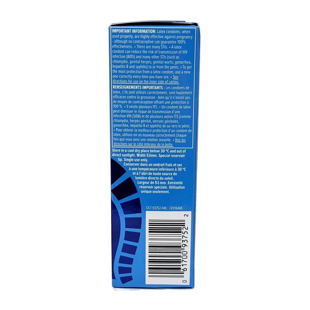 Important information for Product label for Trojan Classic Lubricated Latex Condoms 12 count