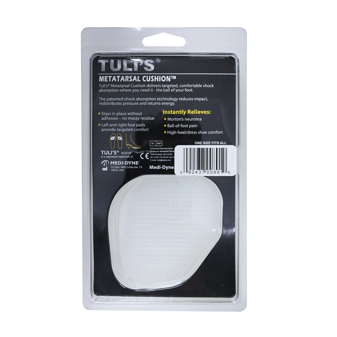 Product details for Tuli's Metatarsal Foot Cushion