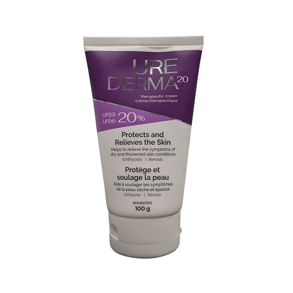 Urederma 20 Therapeutic Cream with Urea 20% (100 mL) – beyondRx.ca (by ...