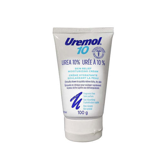 Product label for Uremol Urea 10% Cream (100 grams)