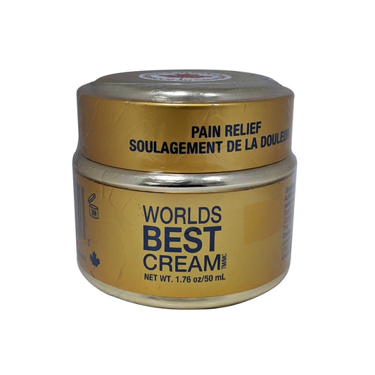 Product label for World's Best Copper Cream (50 mL)