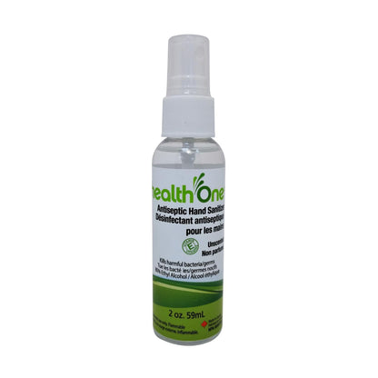Product label for health One Antiseptic Hand Sanitizer